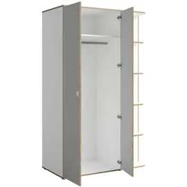 masseno Drehtürenschrank AMARIS 120 x 196,5 x 60 cm Weiß