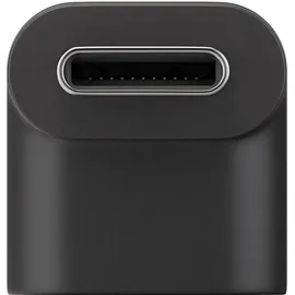 AccuCell USB-C auf USB-C Adapter 90 Grad Winkel Schwarz