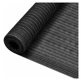 vidaXL Zaunblende Anthrazit 1x10 m HDPE 135 g/m2