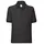 FRUIT OF THE LOOM KIDS 65/35 POLO - Unisex Poloshirt für Kunder in versch. Farben und Größen, schwarz, 164