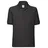 FRUIT OF THE LOOM KIDS 65/35 POLO - Unisex Poloshirt für Kunder in versch. Farben und Größen, schwarz, 164