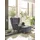 ed exciting design Hocker Oskar Polyester 63 x 43 x 42 cm Grau