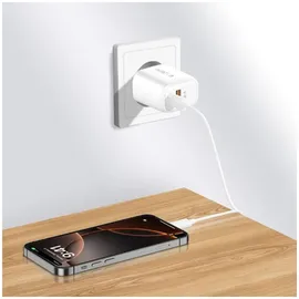 TECH-PROTECT Nca30 Pd 30w Qc3.0 Usb-a / Usb-c Wandladegerät – Weiß