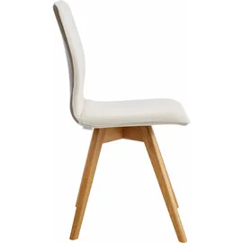 OTTO home Esszimmerstuhl Dalea Kunstleder beige 6er Set