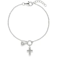 s.Oliver Elegantes Armband aus 925er Sterlingsilber silber 16 cm