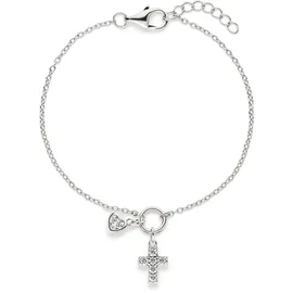 s.Oliver Elegantes Armband aus 925er Sterlingsilber silber 16 cm