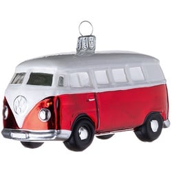 Weihnachtsbaumanhänger VW-Bus weiß, 6.1x4.3 cm