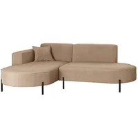 Kaiser möbel Ecksofa, Sofa L-Form Designer Modena Rein stoff