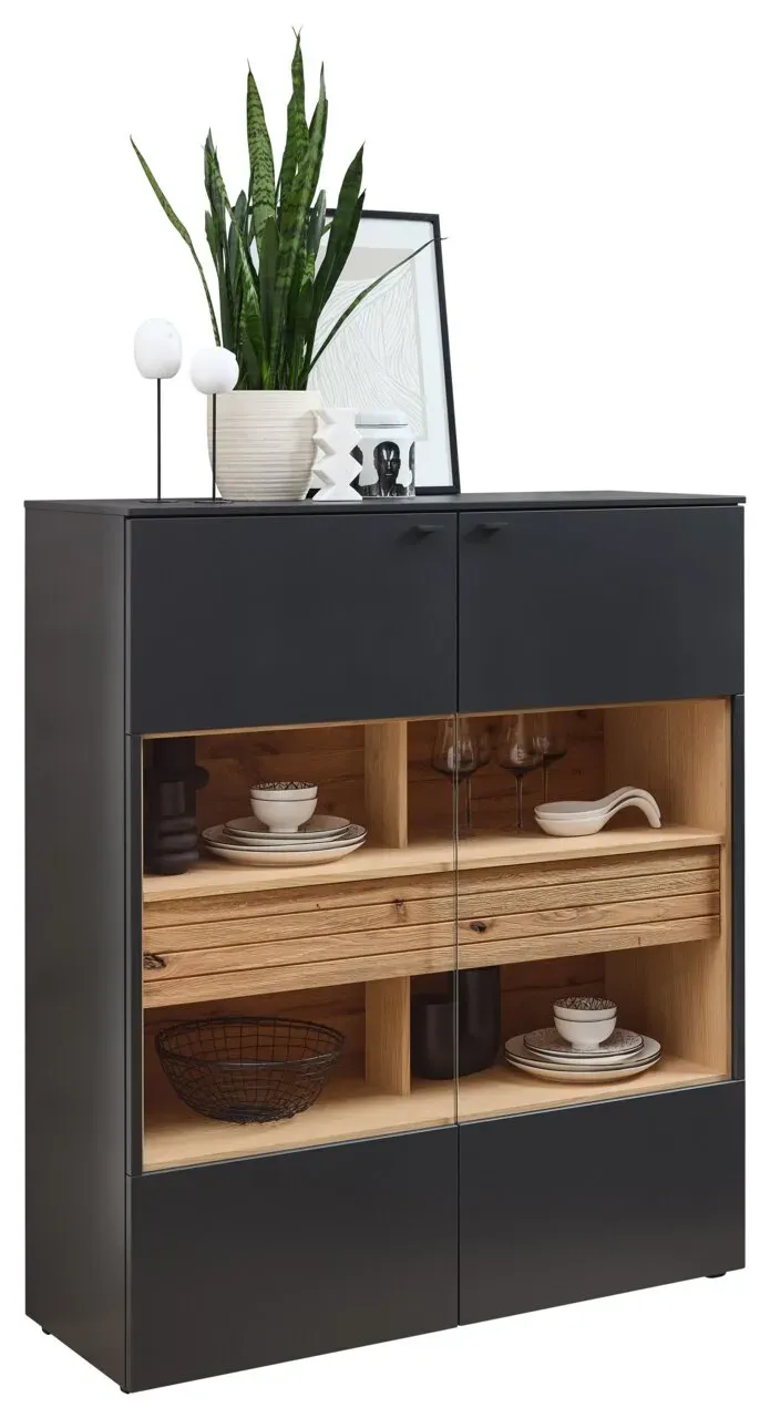Venjakob Highboard LUMEA - B/H/T ca. 120,00x140,00x43,00