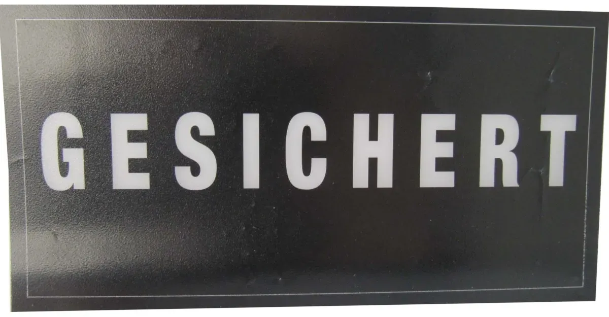 Zoller+Fröhlich Beschriftungsfilm K20LT000018