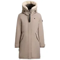 khujo - Damen - Wintermantel - Semie 3 - Greige - S - S