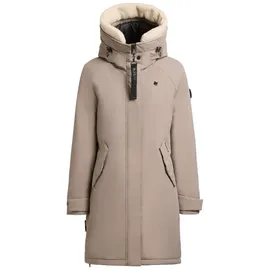 khujo - Damen - Wintermantel - Semie 3 - Greige - S - S