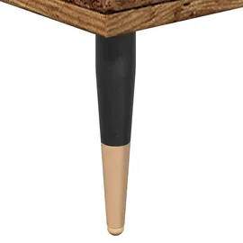 vidaXL Badschrank Altholz-Optik 80x33x60 cm Holzwerkstoff