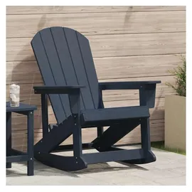 vidaXL Adirondack-Schaukelstuhl 73,5 x 92 x 90 cm blau 1 St.