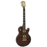Dimavery LP-600 E-Gitarre, braun
