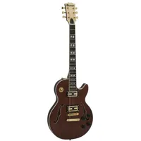 Dimavery LP-600 E-Gitarre, braun