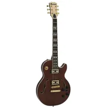 Dimavery LP-600 E-Gitarre, braun