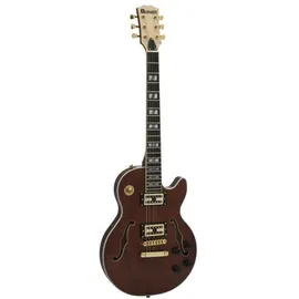 Dimavery LP-600 E-Gitarre, braun