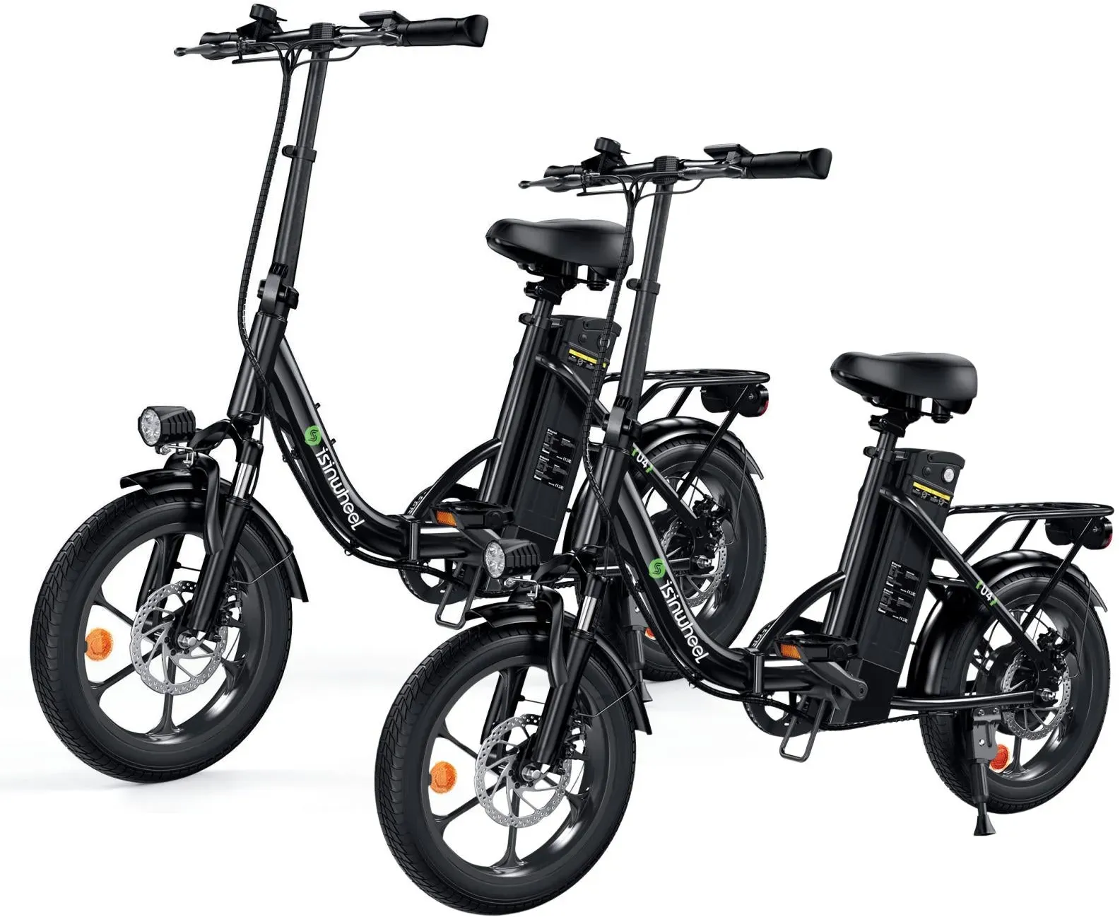U4 Klappbares E-Bike mit tiefem Einstieg 88 km Reichweite