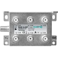 Axing BAB 6-02P 6-fach Abzweiger Kabelfernsehen CATV Multimedia DVB-T2