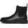 FitFlop Skandi Tumbled-Leather Herren Schwarz 41