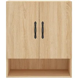 vidaXL Wandschrank Sonoma-Eiche 60x31x70 cm Holzwerkstoff