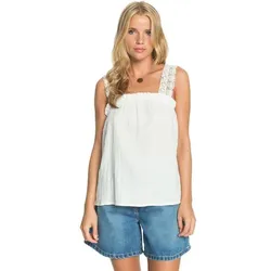 ROXY Damen Riemchen-Top The Love Party, SNOW WHITE, M
