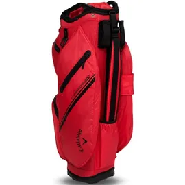 Callaway Chase Dry Cartbag 2025, Rot/Schwarz
