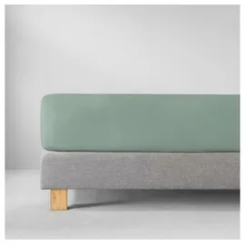 Estella Spannbettlaken Jersey 180 x 200 - 200 x 220 cm grün