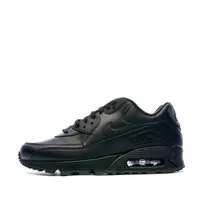 Nike Herren Air Max 90 Leather Gymnastikschuhe - Schwarz (black/black) , 47 EU - 47 EU
