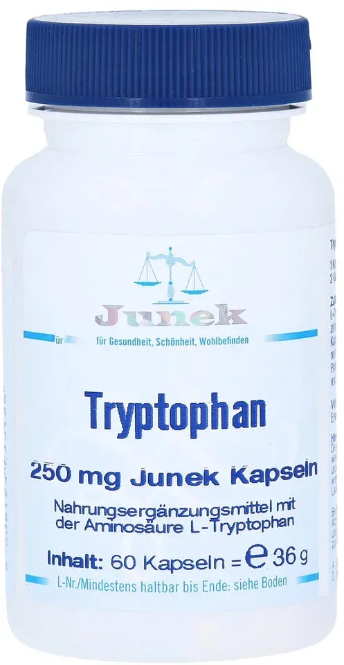 Tryptophan 250 mg Junek Kapseln 60 St