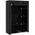 Homcom Kleiderschrank,, Schwarz, Metall, 43x162.5x103 cm, Schlafzimmer, Kleiderschränke