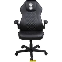 Konix 78441120436 Videospiel-Stuhl Gaming-Sessel Gepolsterter Sitz Schwarz