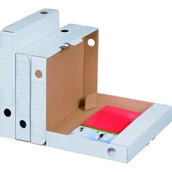 Ropipack Archiv-Ablagebox weiß BIANCO Schmal 250 x 45 x 317 mm