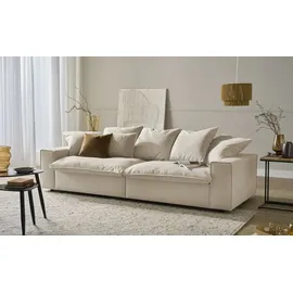 Sofa.de Big Sofa Stoff 3-Sitzer Grau