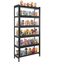 Vevor Sammlervitrine Vitrinenschrank 5-stöckig, 172 cm hoch, Standvitrine mit