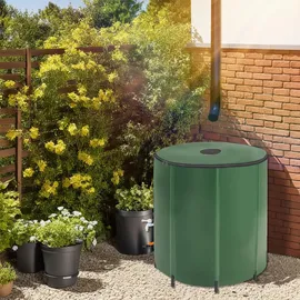 Tectake Regentonne 500 l Grün