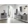 MID.YOU Alessio Midischrank 40,3 x 138,3 x 32 cm Grau