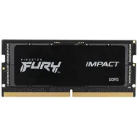 Kingston FURY Impact SO-DIMM Kit 64GB, DDR5-4800, CL38-38-38, on-die