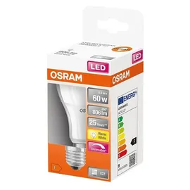 Osram LED-Birne 9W E27 warmweiß