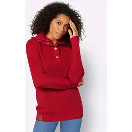 Casual Looks Troyer-Pullover rot 52