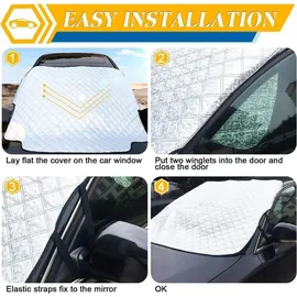 luxuskollektion Auto Frontscheibenabdeckung Sonnenschutz Winter