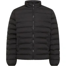 Mustang Outdoorjacke "Herren Style Creston", Damen, Gr. M, schwarz, Canvas, 100% Polyester, unifarben, regular fit, Jacken Outdoorjacke