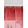Gardinenbox 2er-Pack Gardinen Transparent Vorhang Set Wohnzimmer Voile Schlaufenschal mit Bleibandabschluß HxB 245x140 cm Rot,