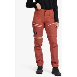 RVRC GP Pro Zip-off Pants Damen Cinnabar, Größe:S - Zip-off-hosen - Rot
