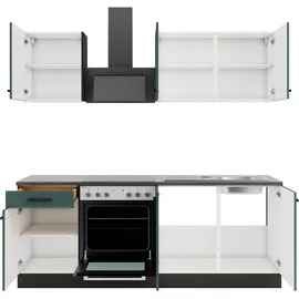 OPTIFIT Küchenzeile Palma 210 cm grün