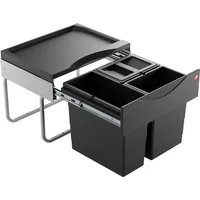 HAILO Abfalleimer 12 l Schwarz