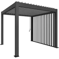 Biohort Lamellenseitenwand zu Pergola 10 x 235 x 364