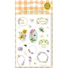 Coppenrath Verlag Stickerbogen: Sticker u. Etiketten GartenLiebe - M. Bastin