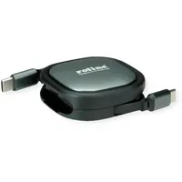 Roline USB-C auf USB-C 1,2 m Schwarz